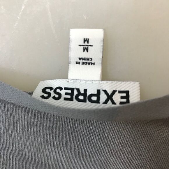 GREY fashion tank Top with sequins and jewels - Picture 4 of 4